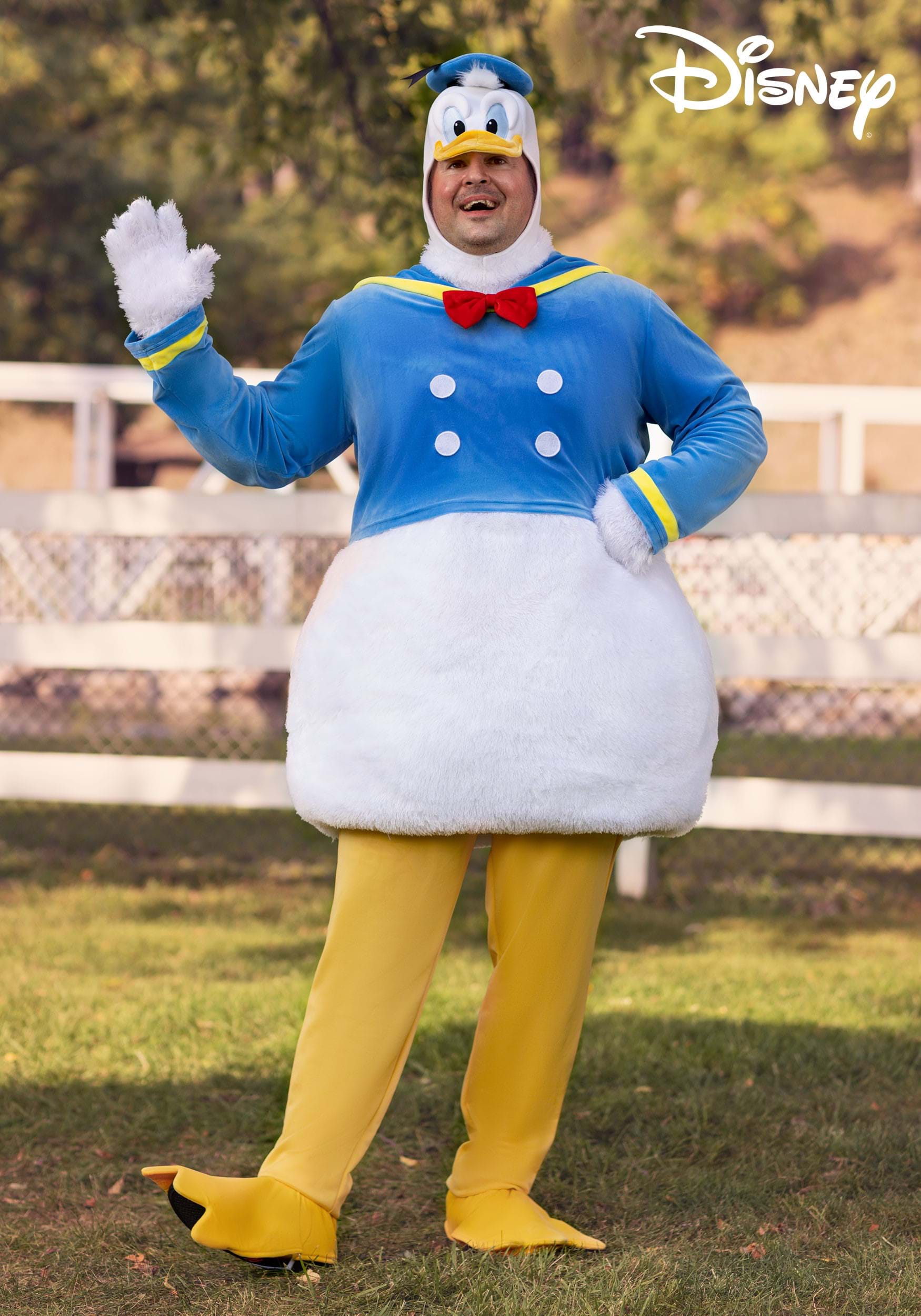Plus Size Disney Donald Duck Costume for Men 1 Plus Size Disney Donald Duck Costume for Men