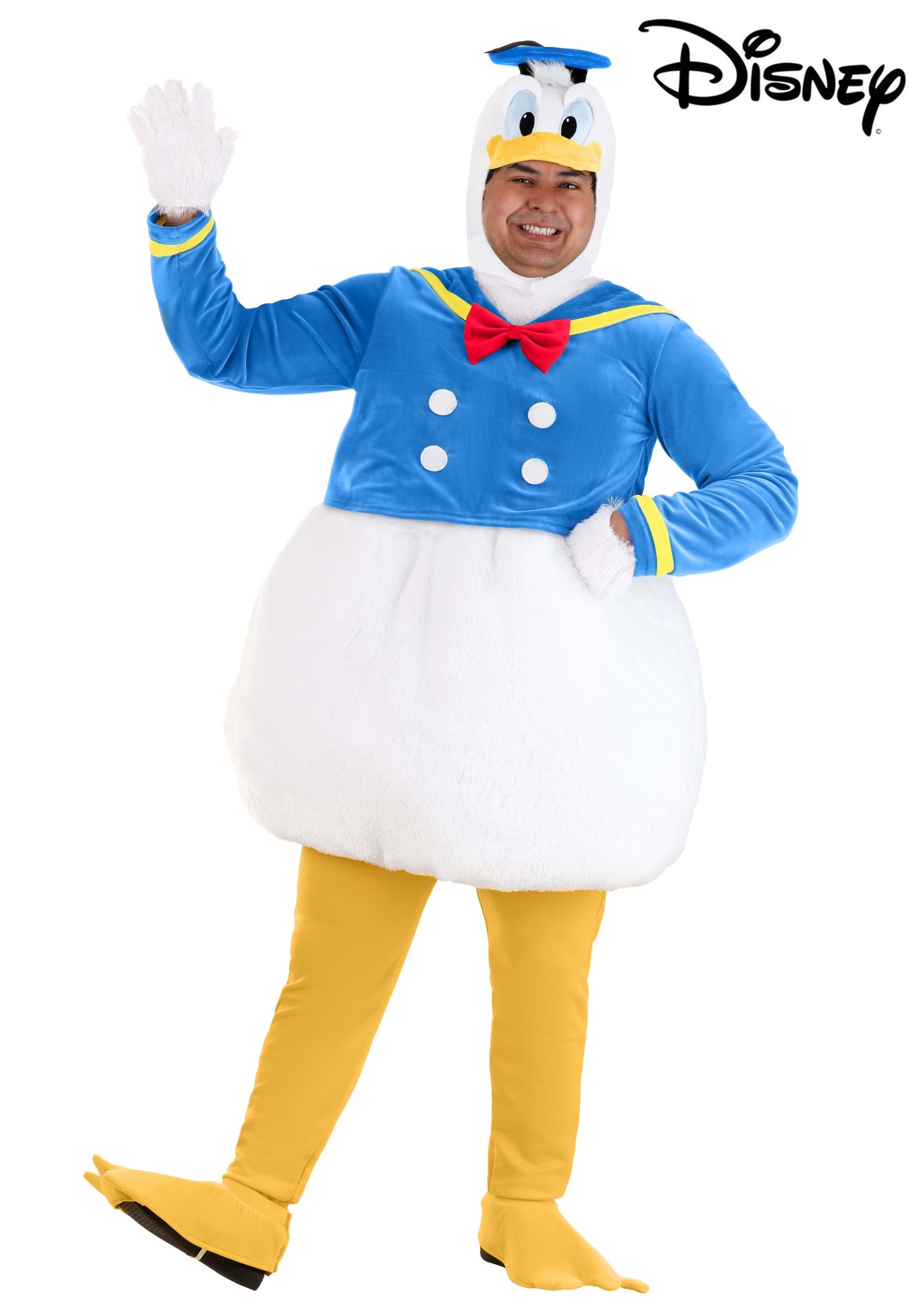 Plus Size Disney Donald Duck Costume for Men 2 Plus Size Disney Donald Duck Costume for Men