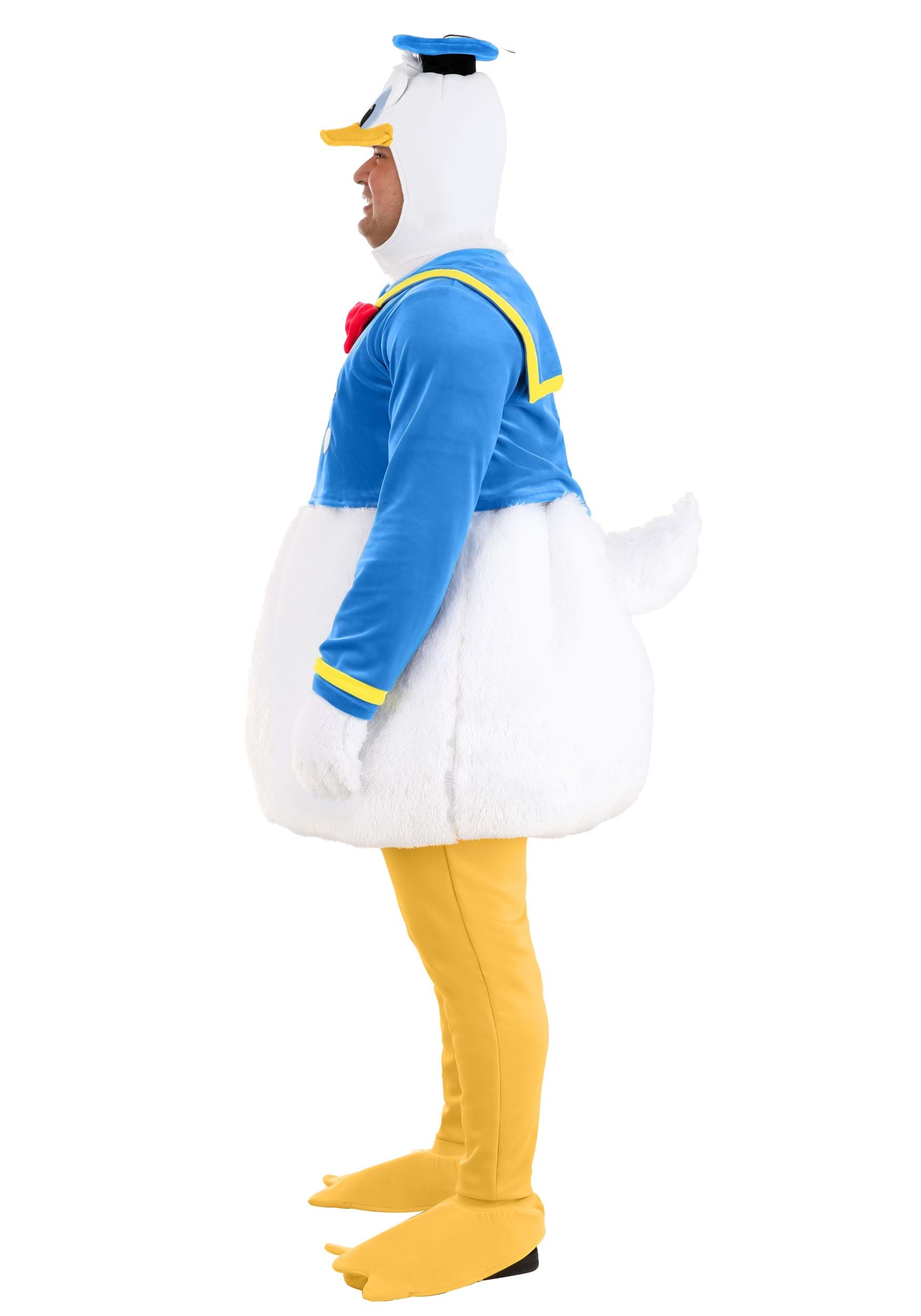 Plus Size Disney Donald Duck Costume for Men 4 Plus Size Disney Donald Duck Costume for Men