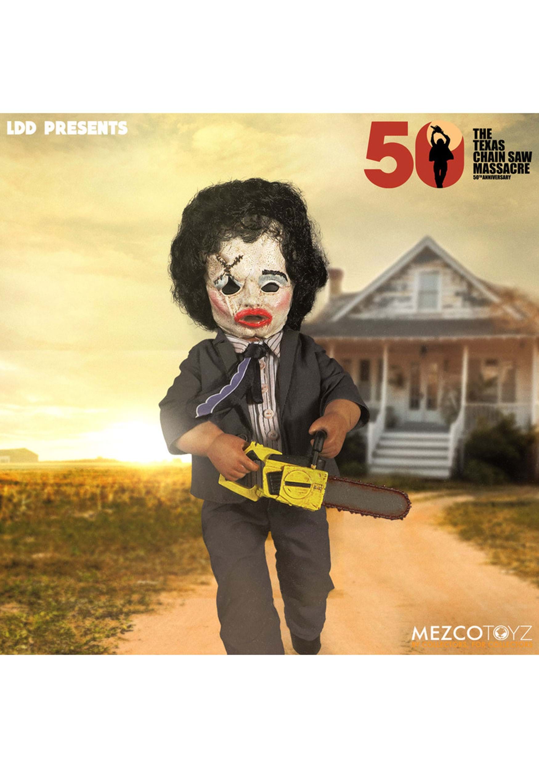 Living Dead Dolls Texas Chainsaw Massacre Leatherface Doll Collectible