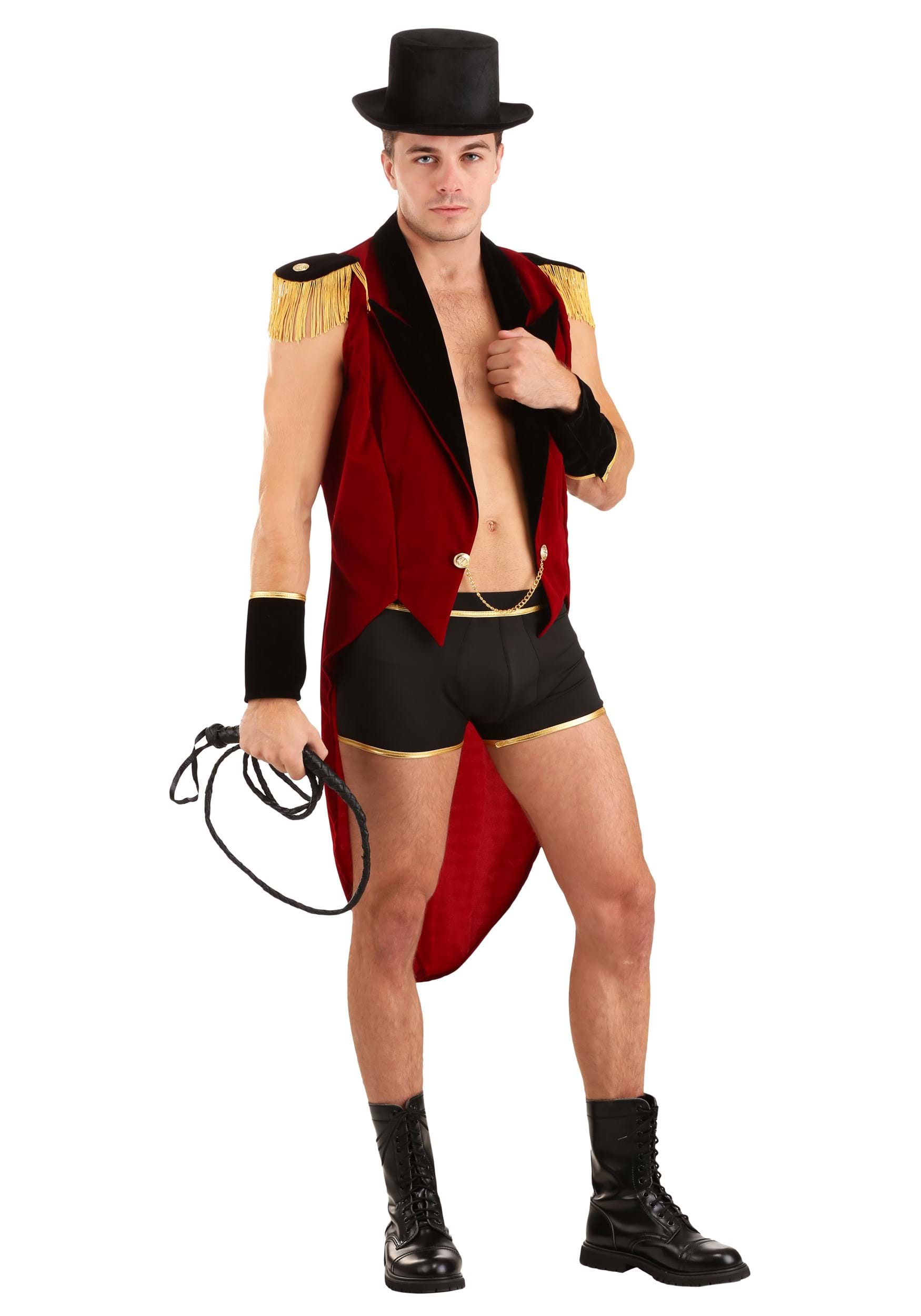 Sexy Ringmaster Costume for Men 1 Sexy Ringmaster Costume for Men