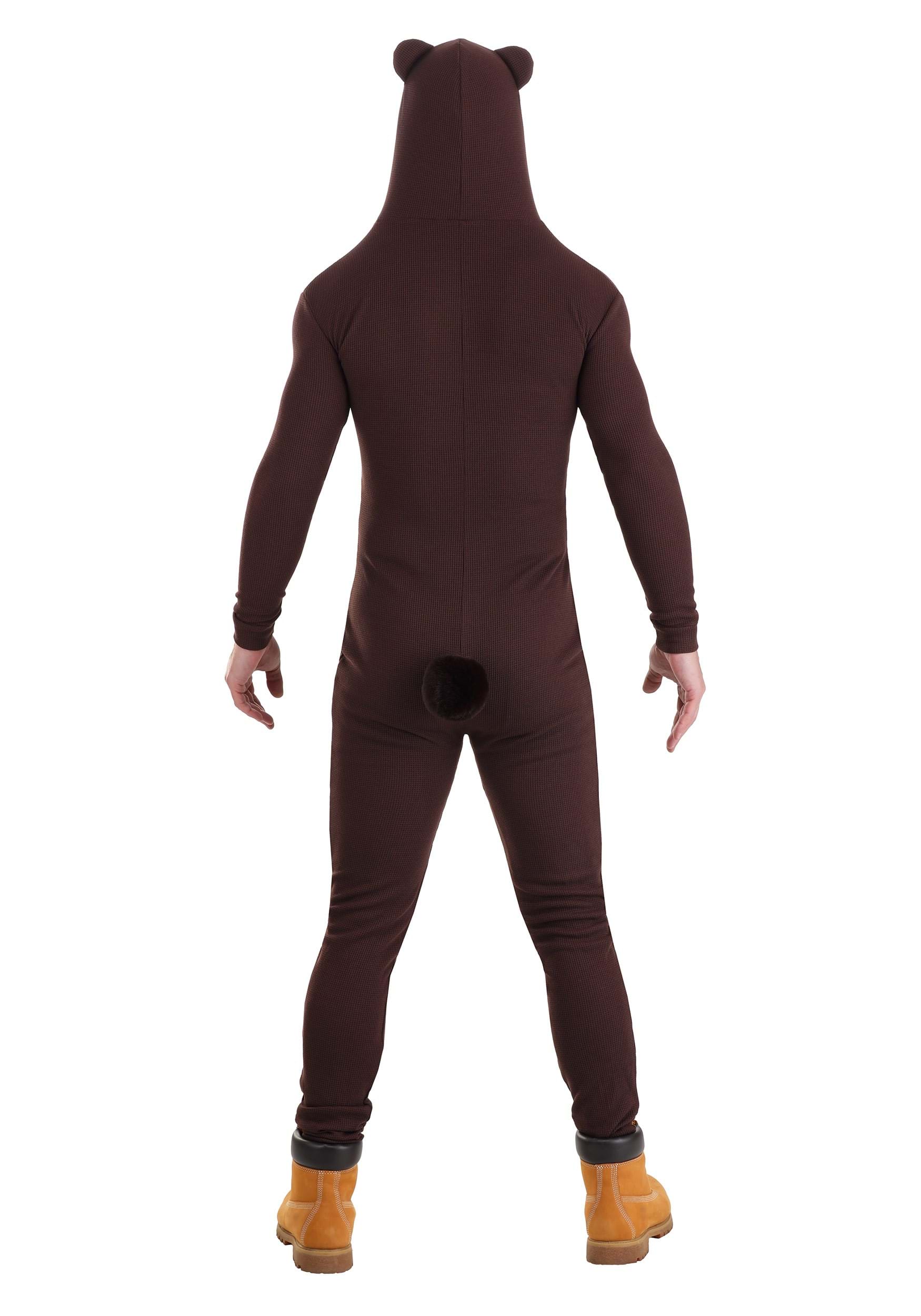 Sexy Brown Bear Costume for Men
