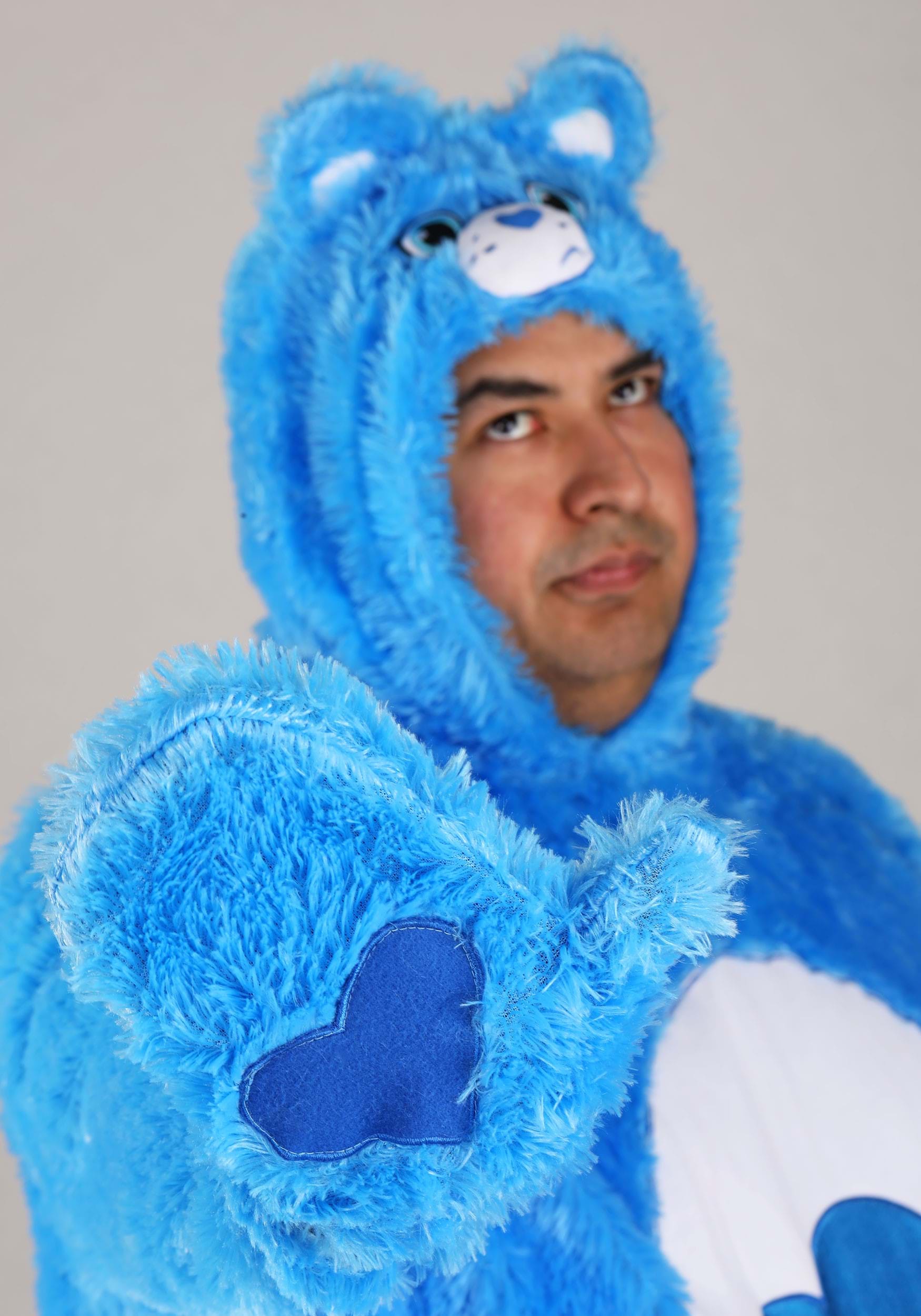 Adult Plus Size Care Bears Classic Grumpy Bear Costume
