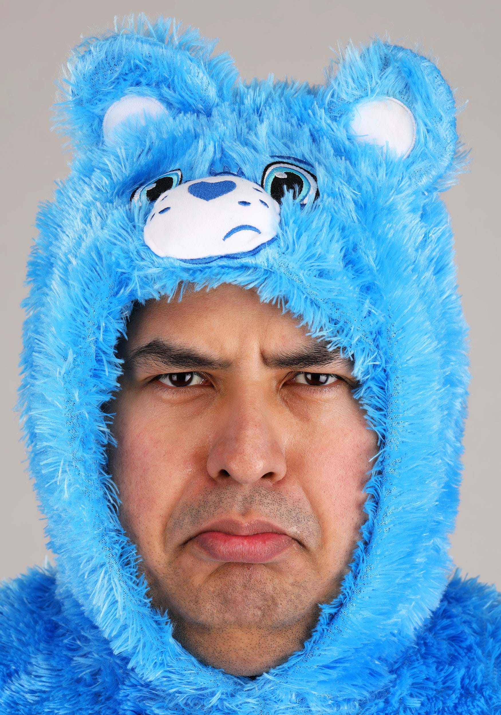 Adult Plus Size Care Bears Classic Grumpy Bear Costume