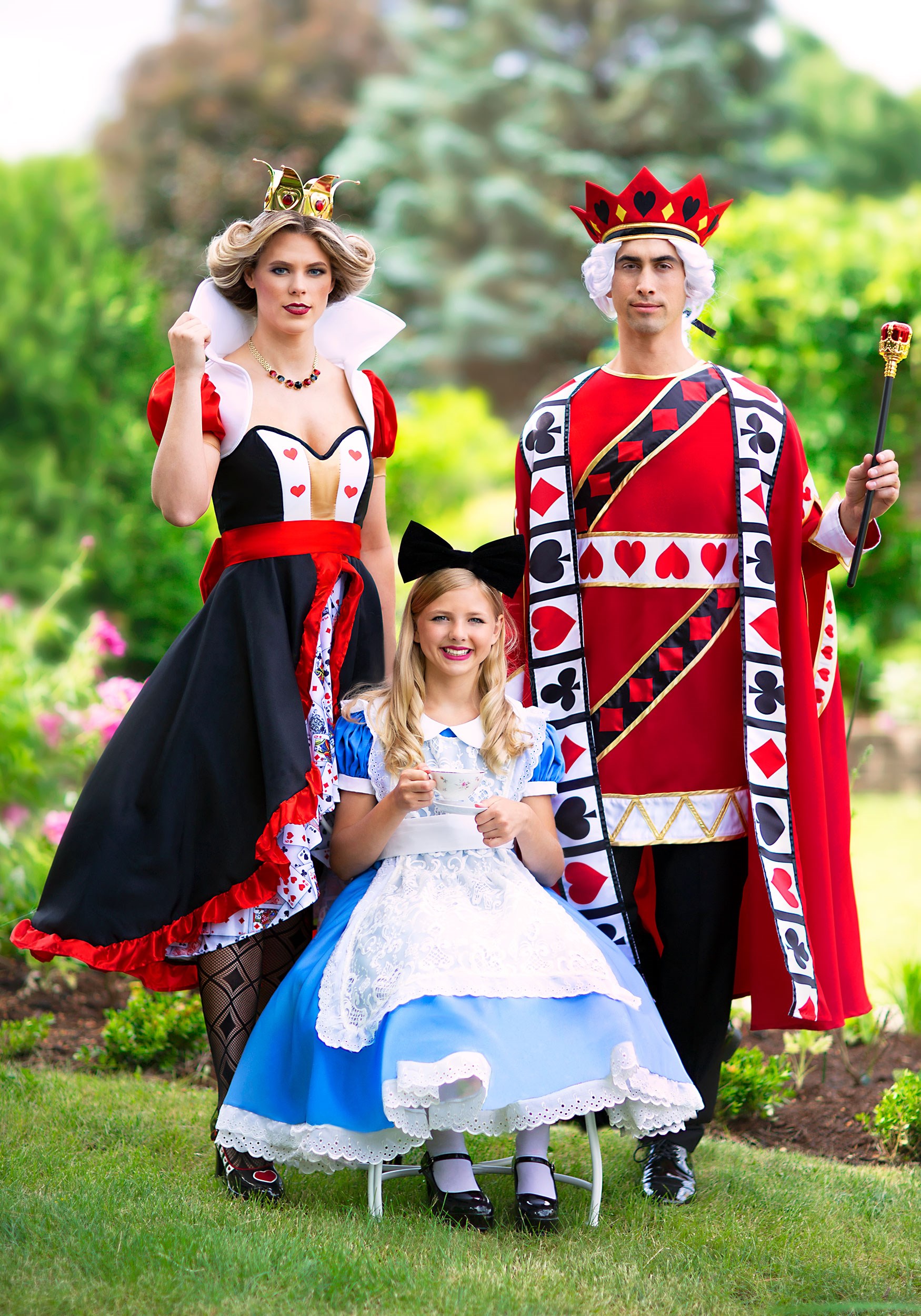 Plus Size Flirty Queen of Hearts Costume Dress for Women