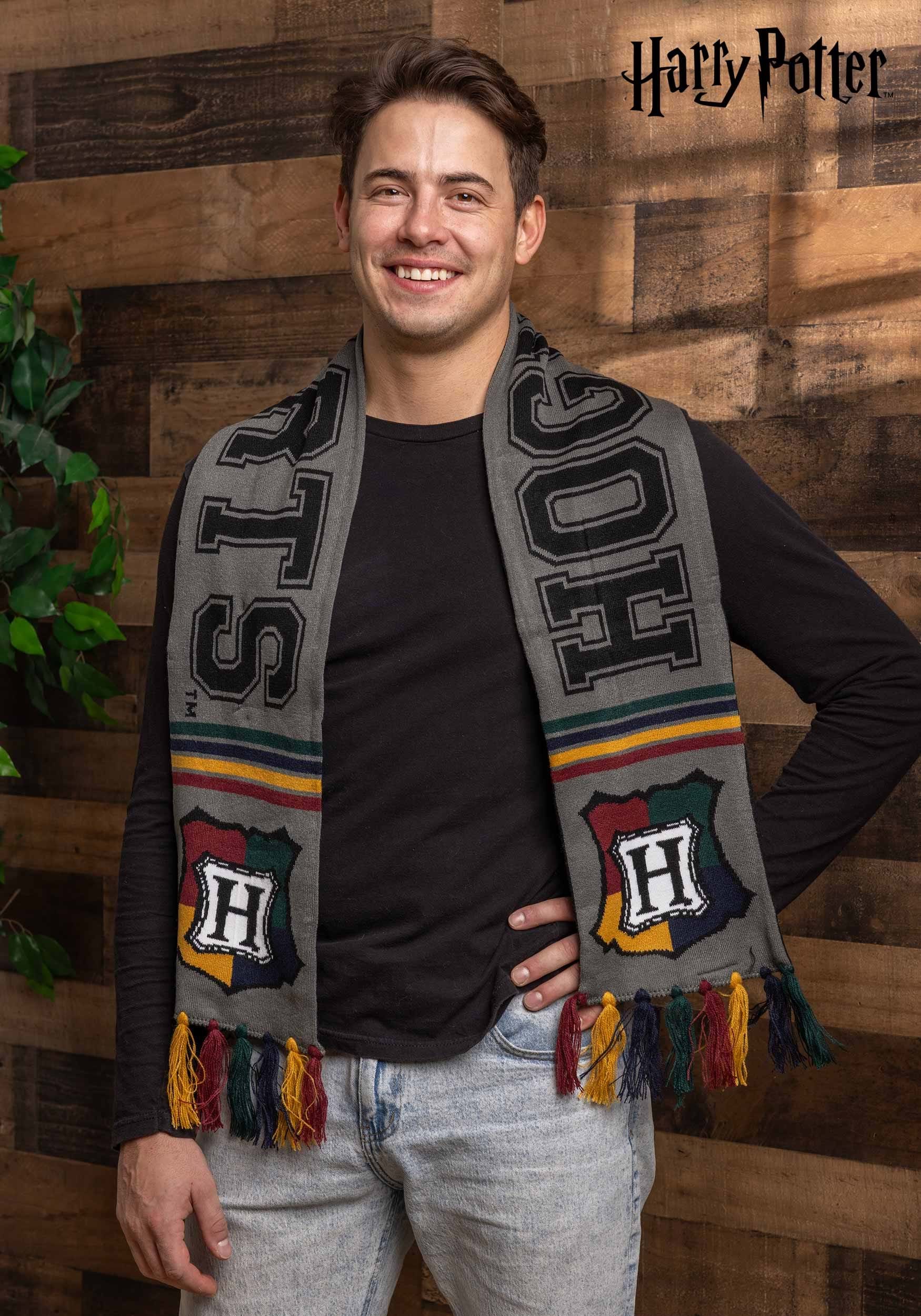 Hogwarts Reversible Knit Winter Scarf
