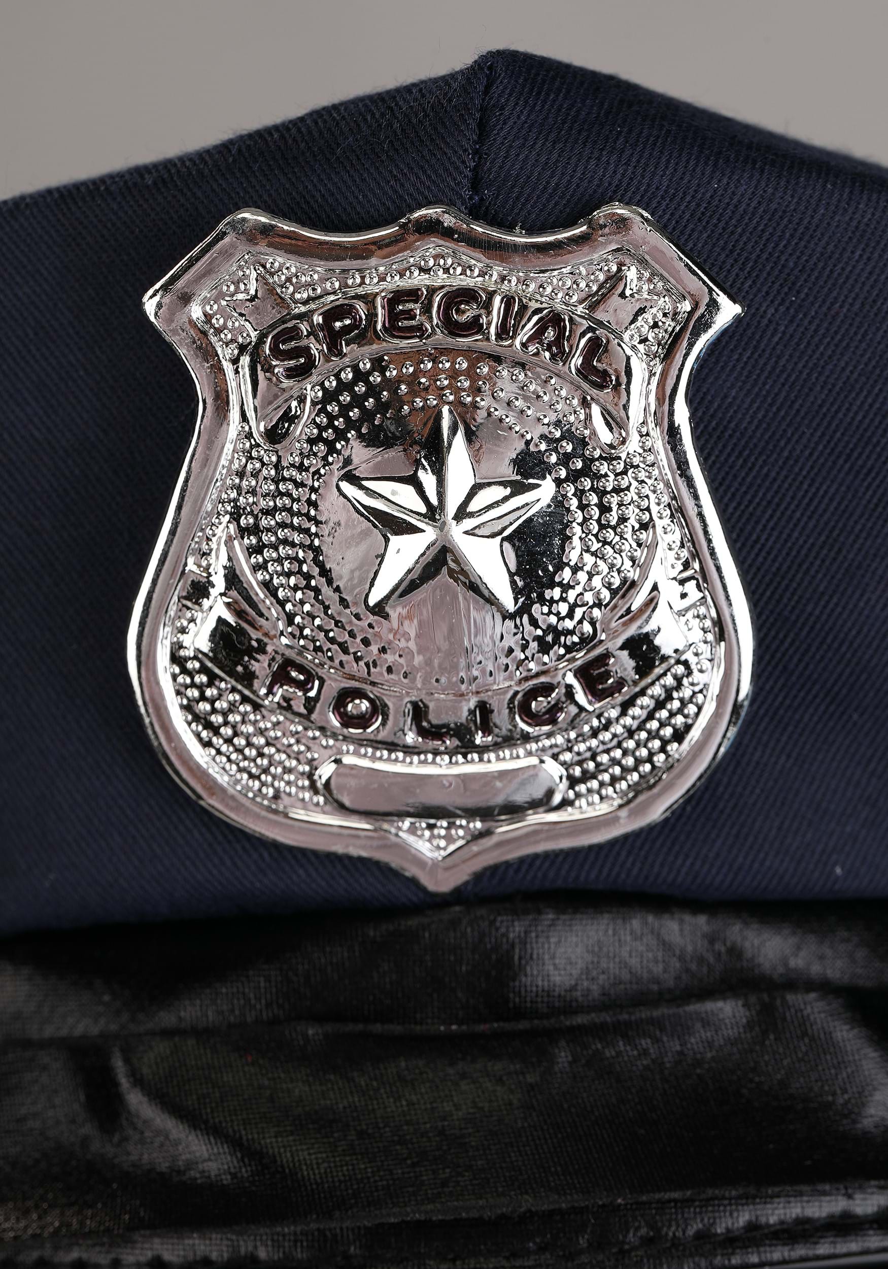 Classic Police Costume Hat for Kids