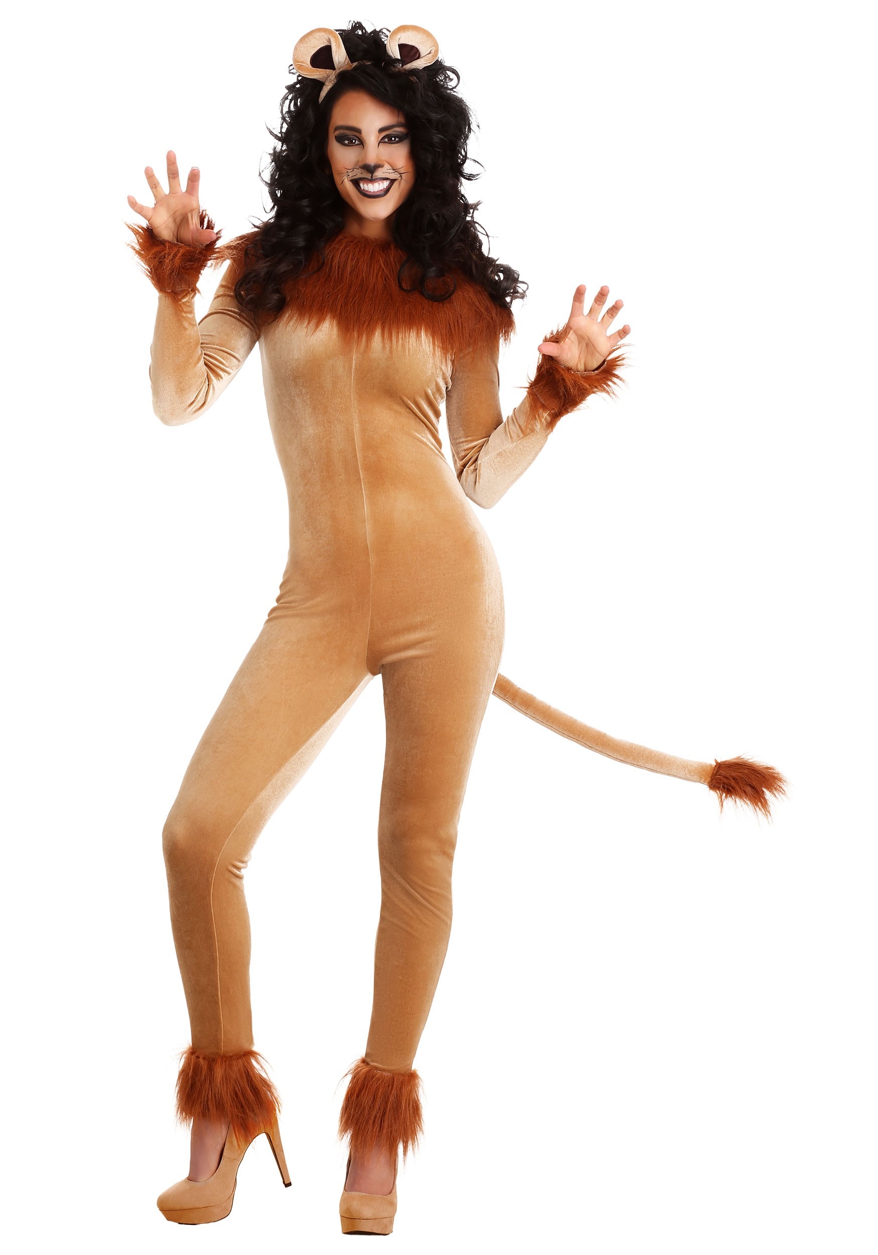 Fierce Lion Women's Costume