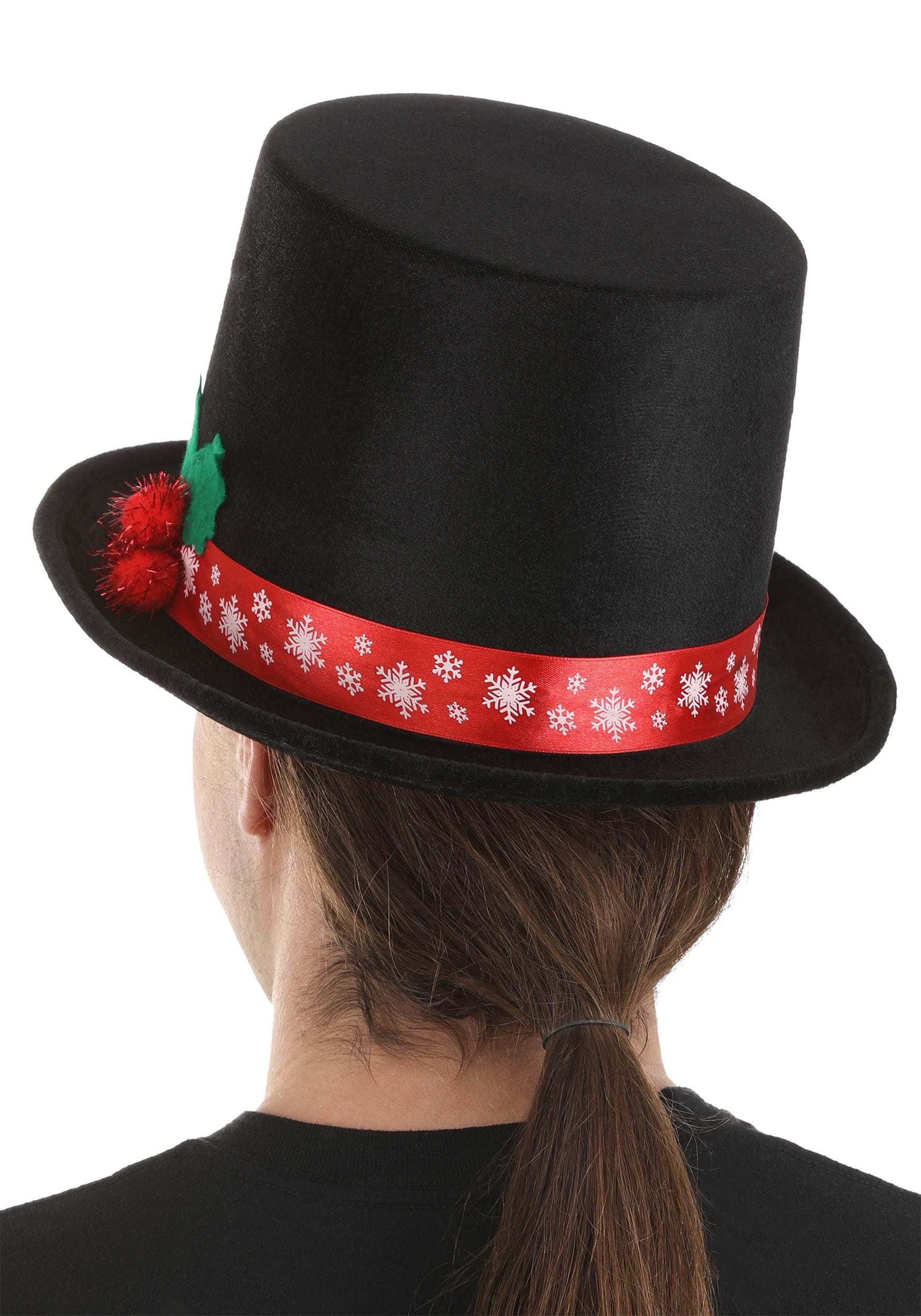 Snowman Costume Adult Top Hat