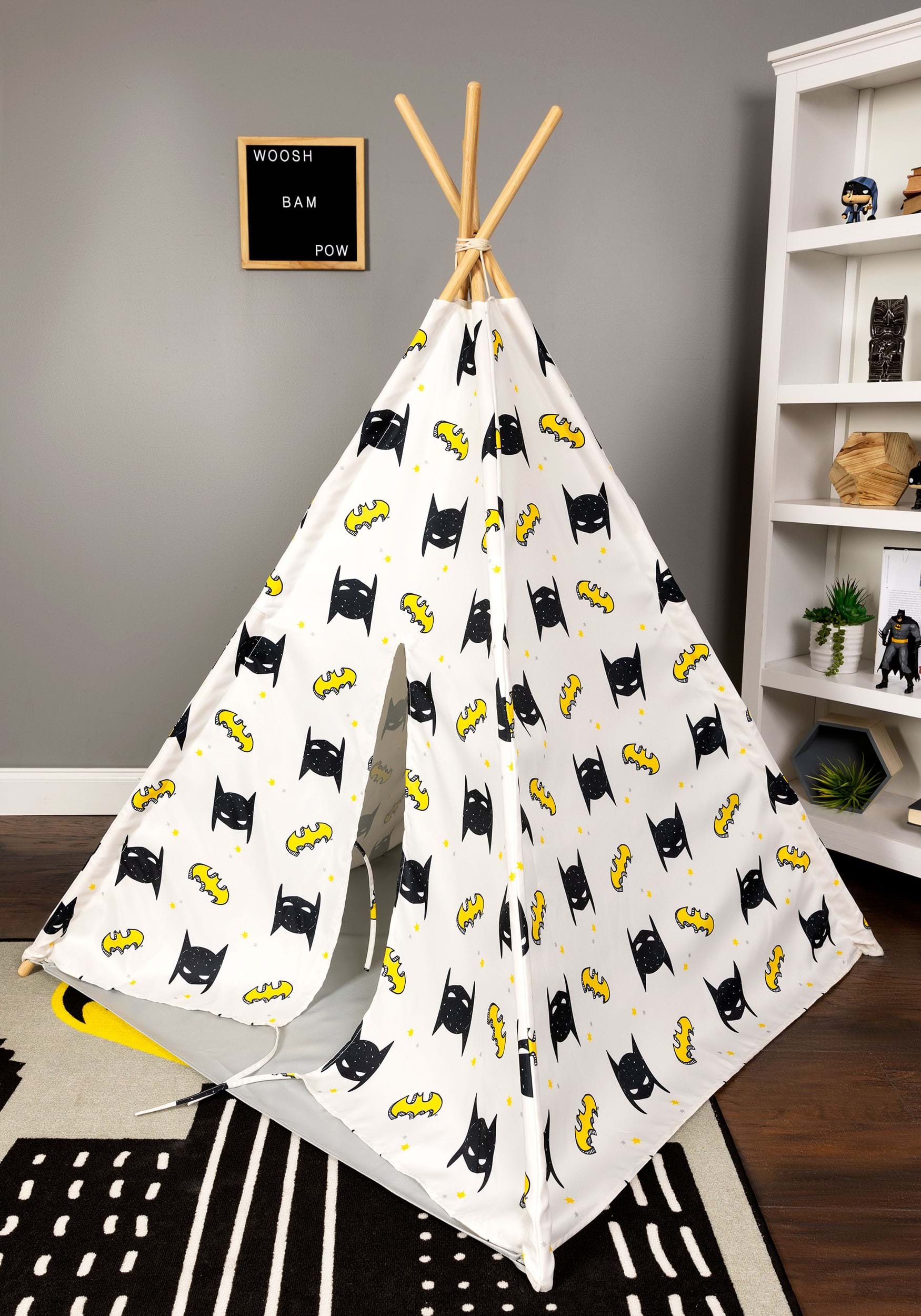 Batman Teepee Play Tent for Kids 2 Batman Teepee Play Tent for Kids