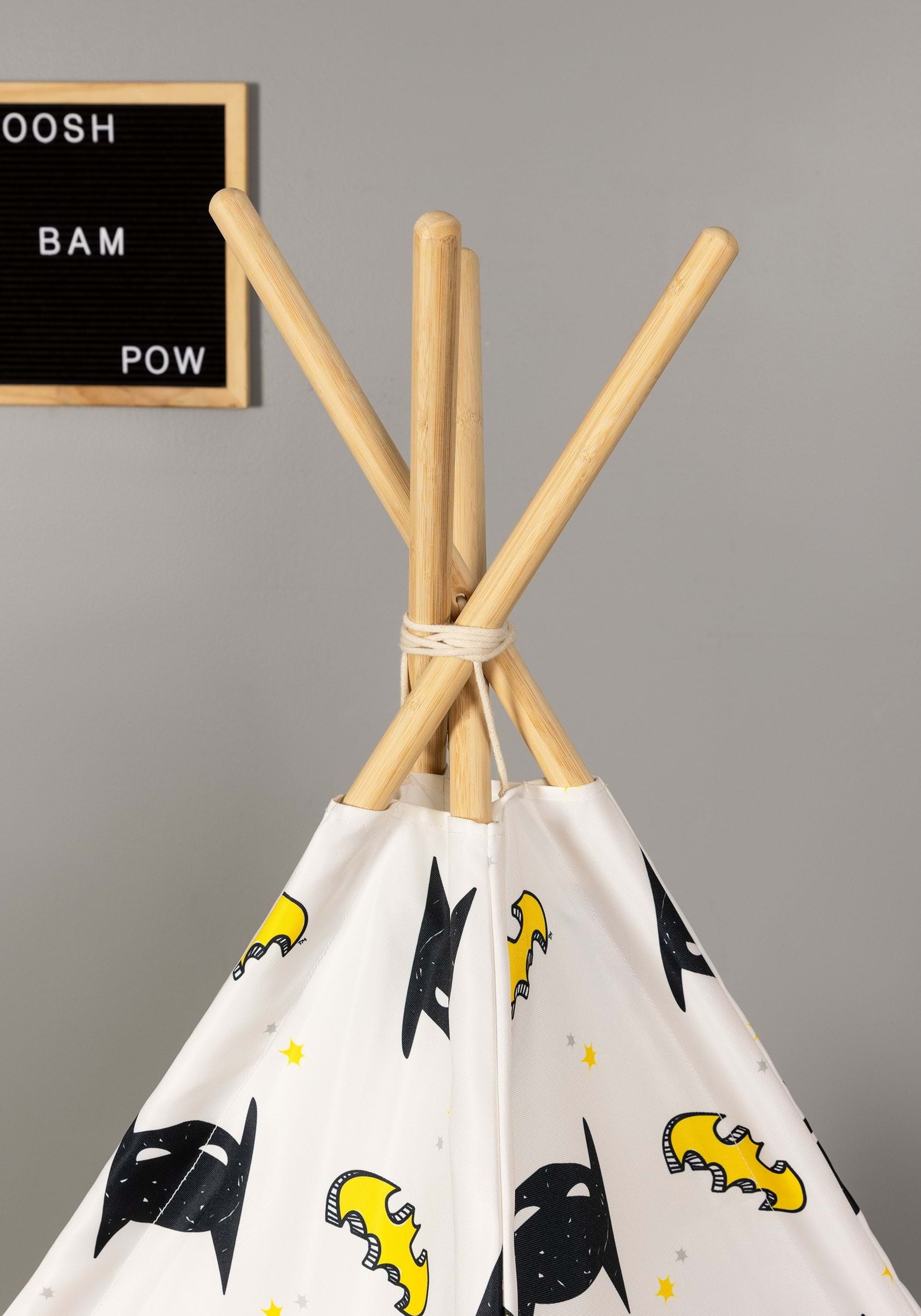 Batman Teepee Play Tent for Kids 3 Batman Teepee Play Tent for Kids