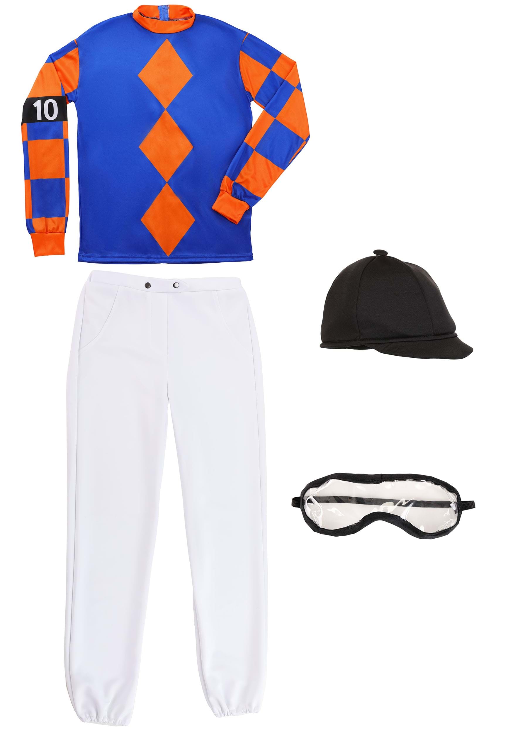 Kentucky Derby Jockey Costume for Men