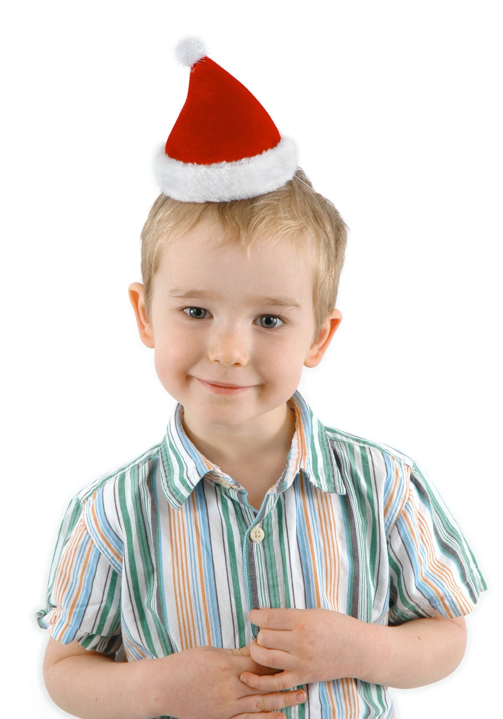 Plush Mini Santa Costume Hat