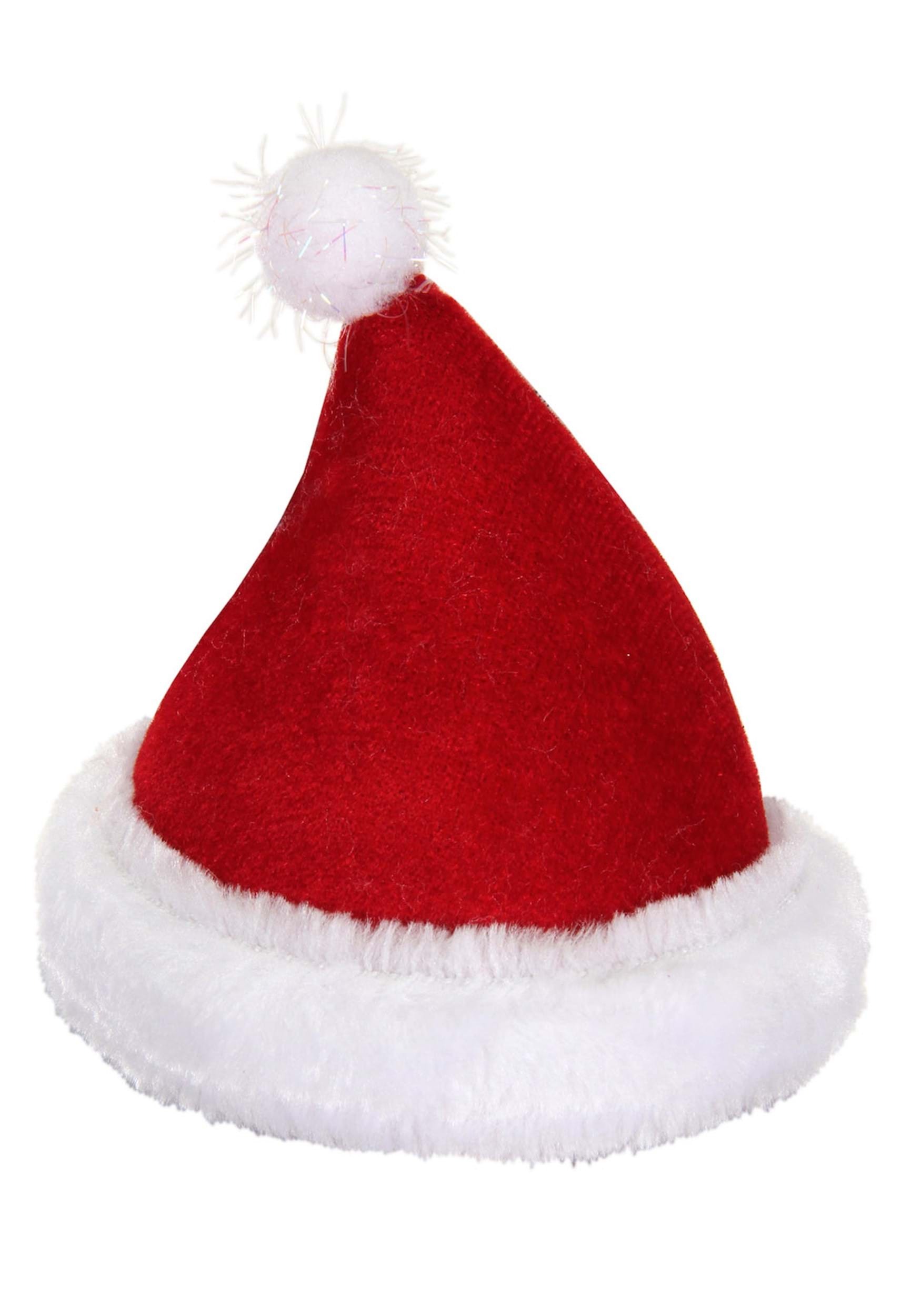 Plush Mini Santa Costume Hat