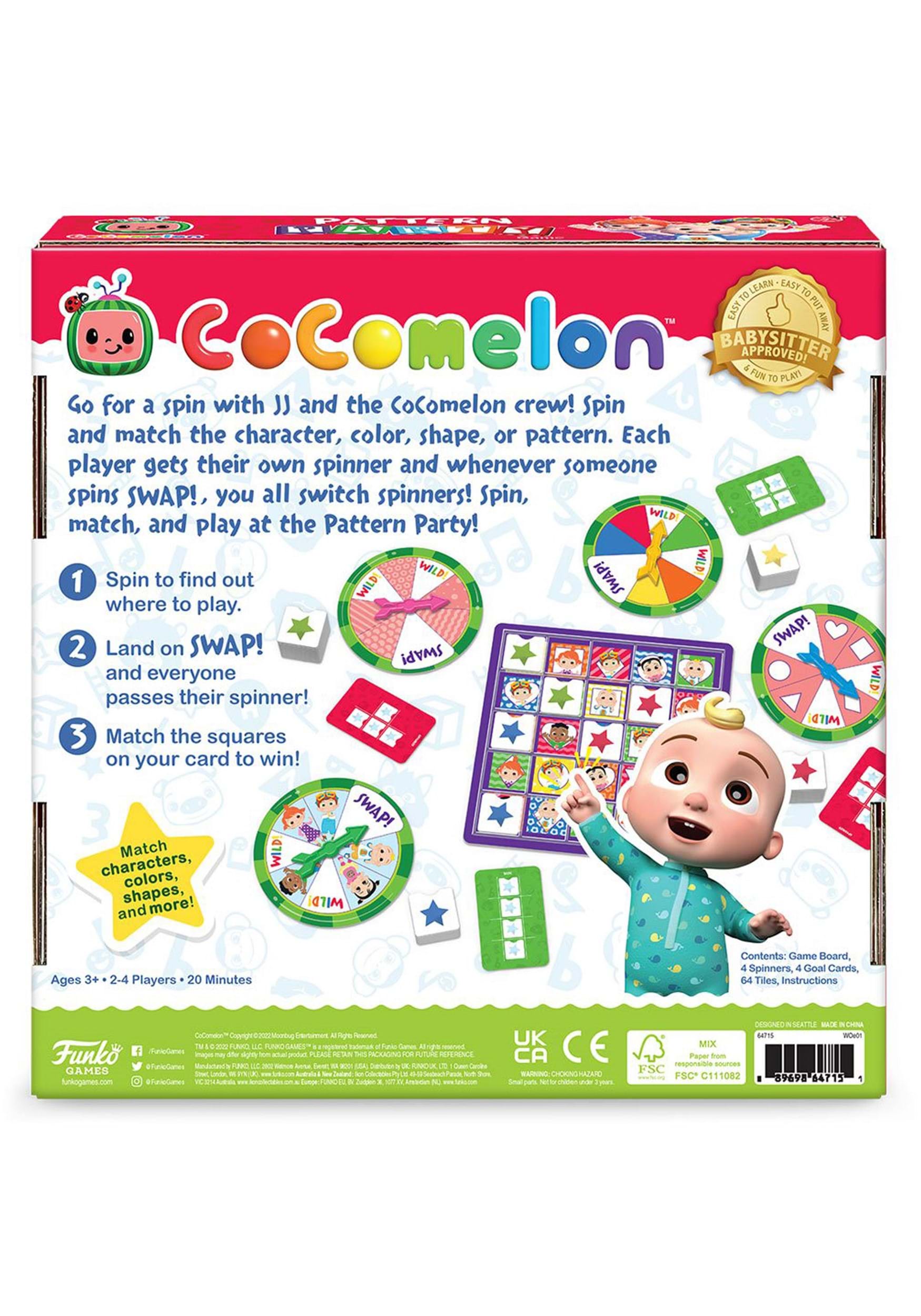 CoComelon Pattern Party Funko Game