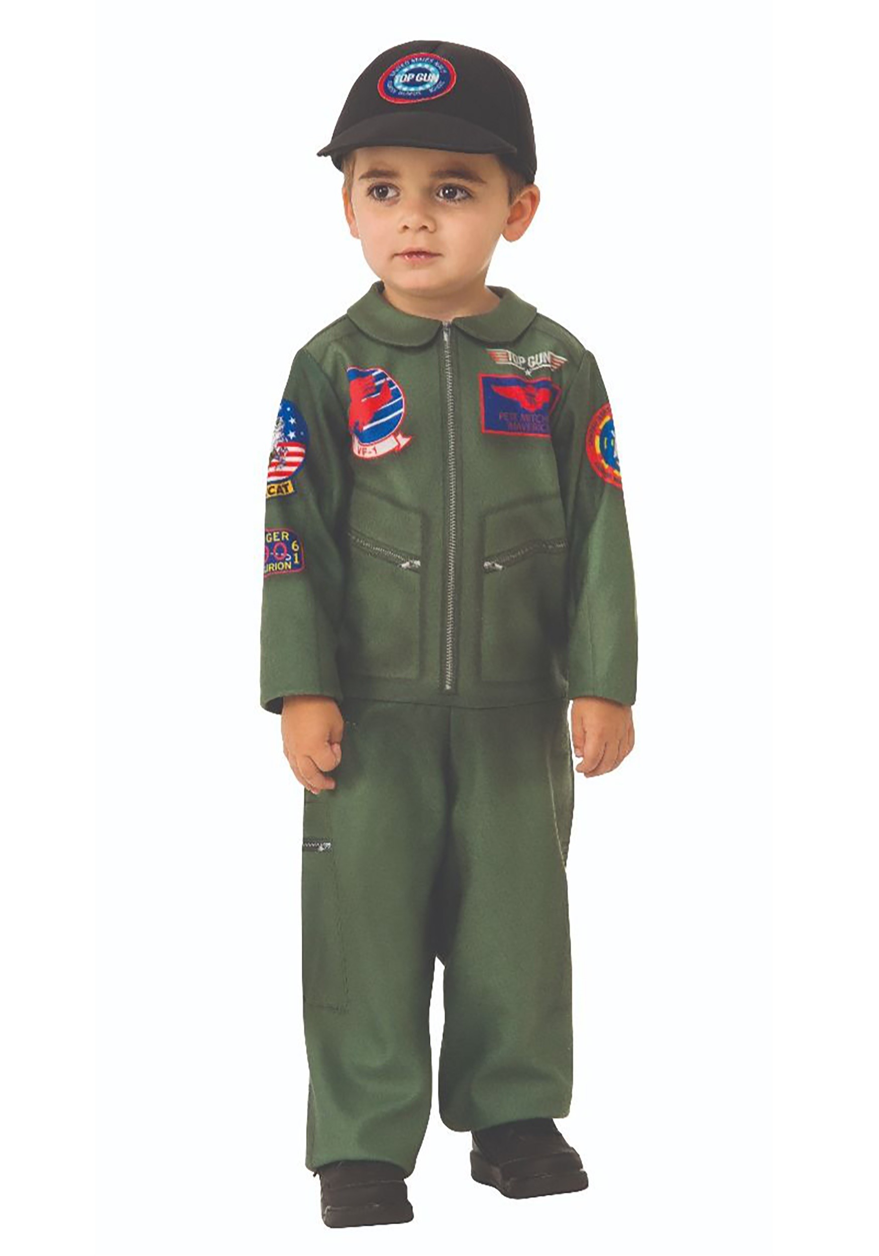 Top Gun Toddler Jumpsuit Costume for Boys