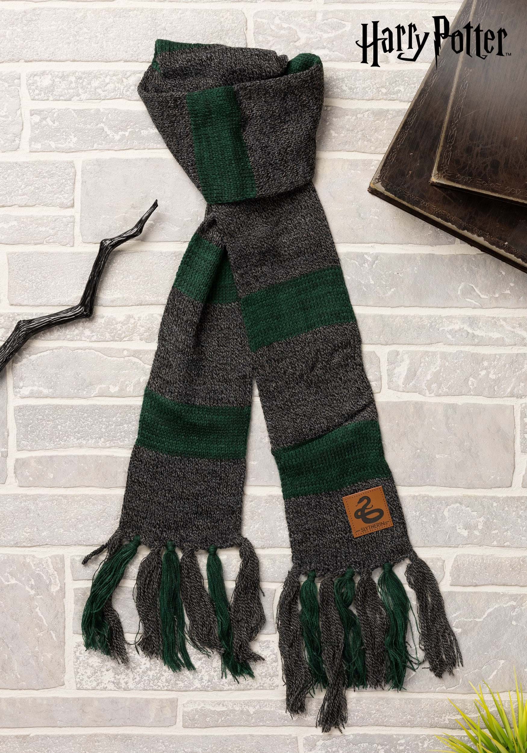 Harry Potter Vintage Hogwarts Slytherin Scarf 1 Harry Potter Vintage Hogwarts Slytherin Scarf