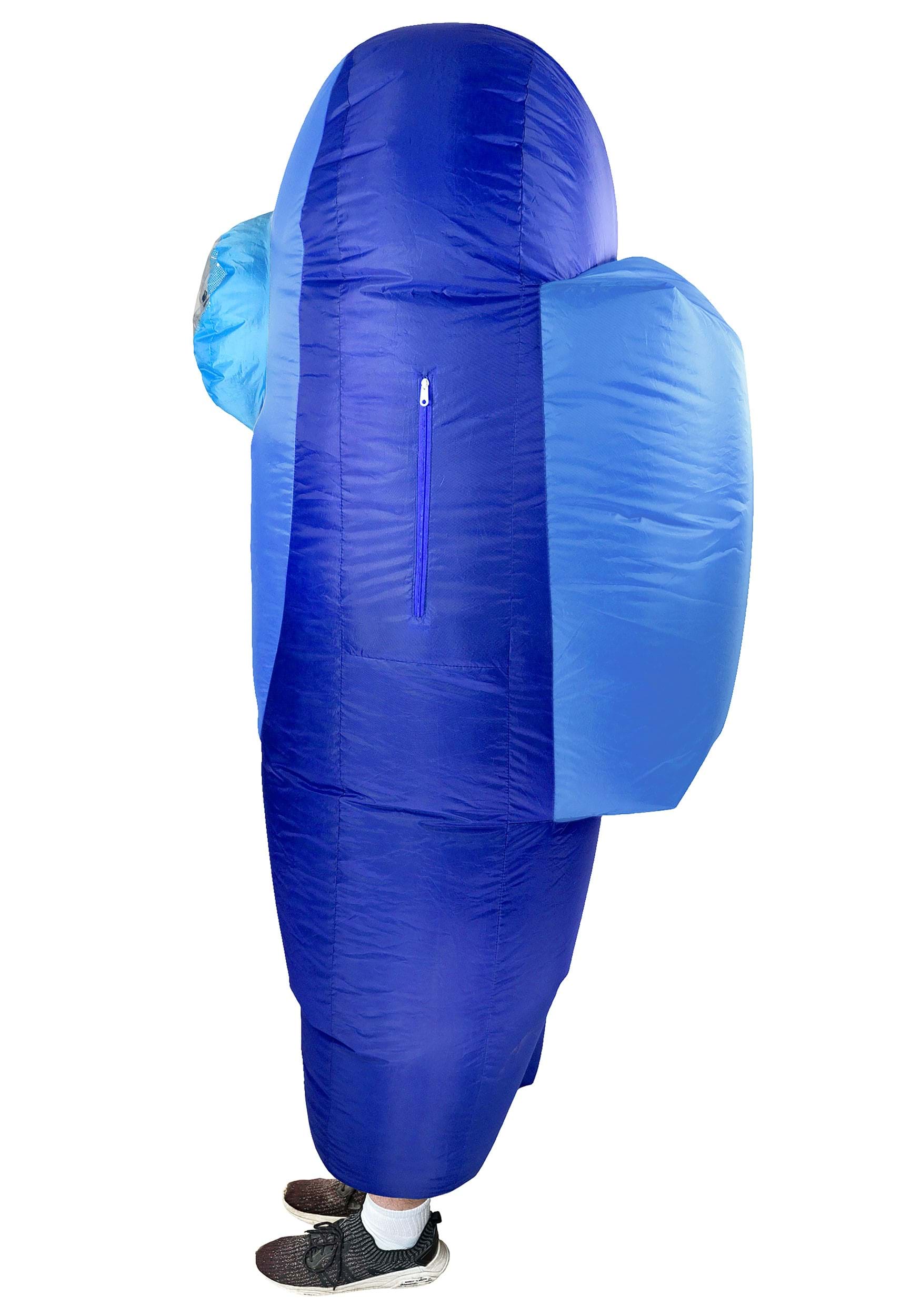 Kid's Blue Sus Crewmate Killer Costume