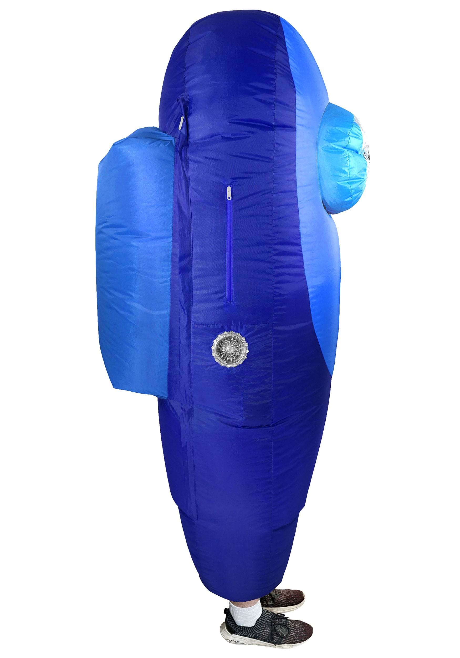 Kid's Blue Sus Crewmate Killer Costume