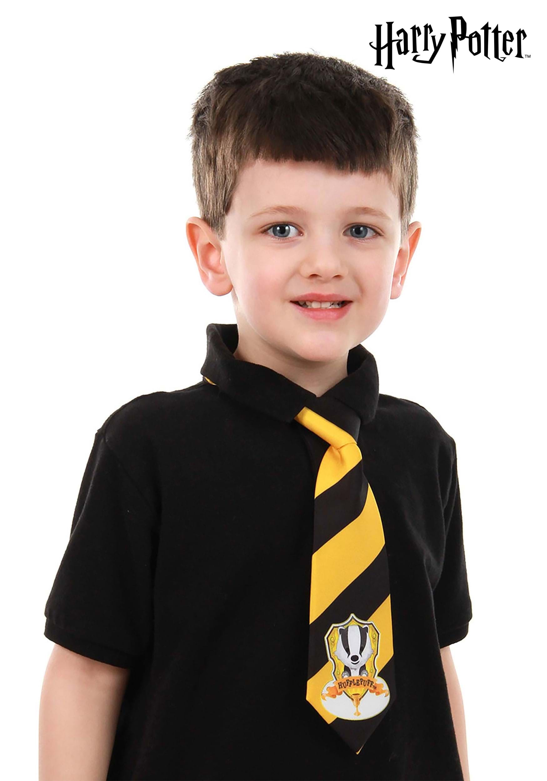 Hufflepuff Crest Toddler Tie 1 Hufflepuff Crest Toddler Tie