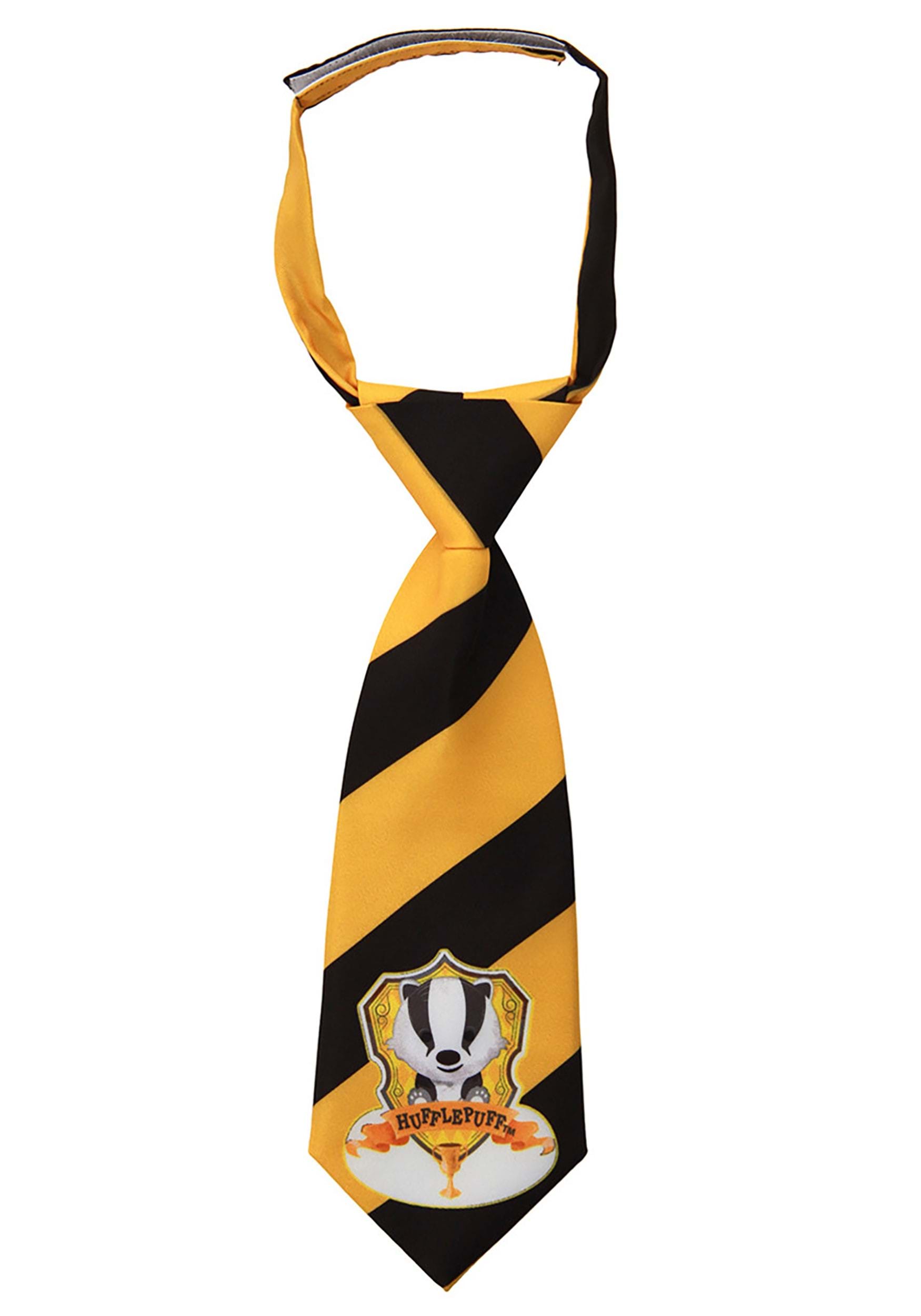 Hufflepuff Crest Toddler Tie 2 Hufflepuff Crest Toddler Tie