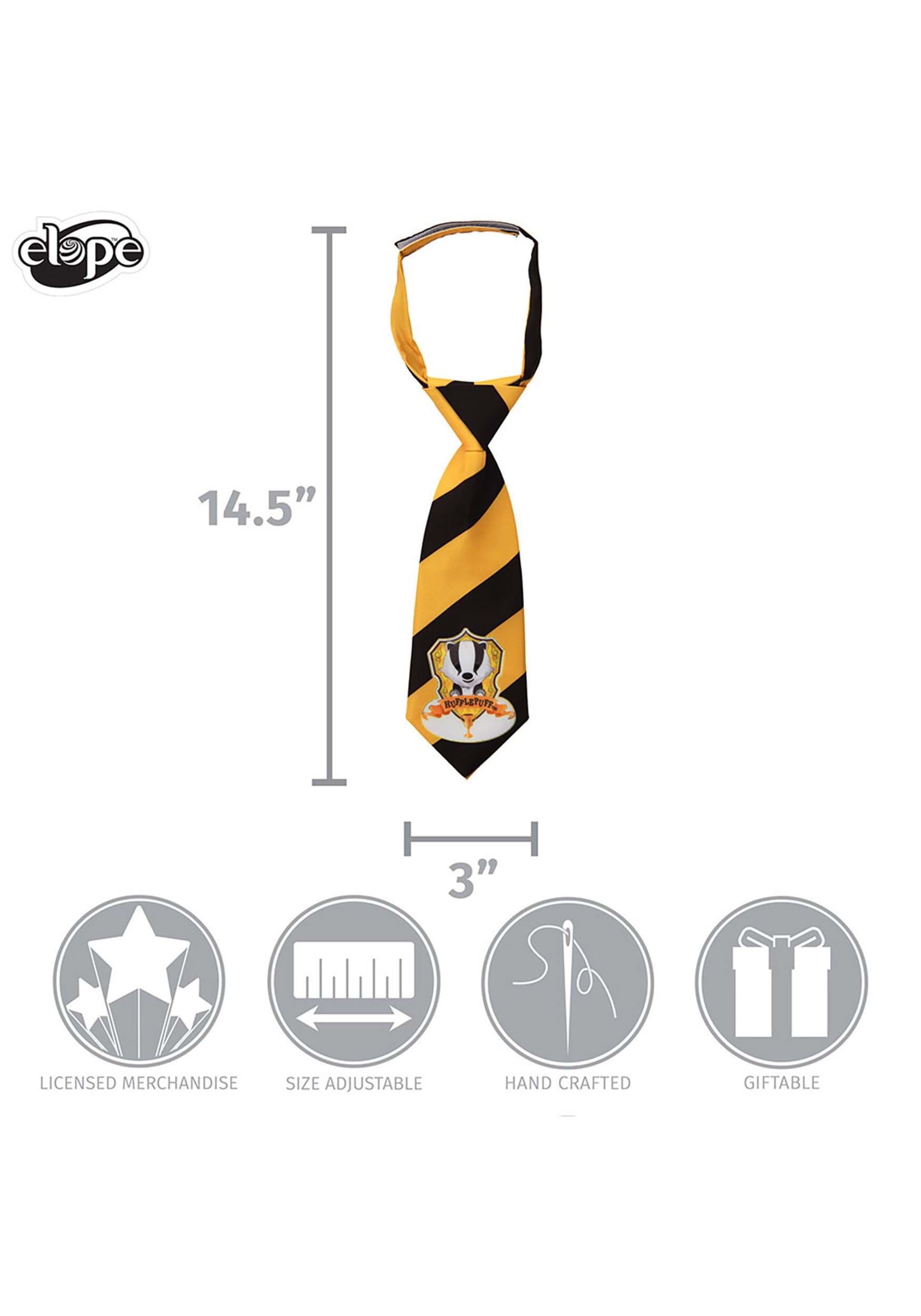 Hufflepuff Crest Toddler Tie 5 Hufflepuff Crest Toddler Tie